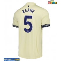 Everton Michael Keane #5 Auswärtstrikot 2025-26 Kurzarm